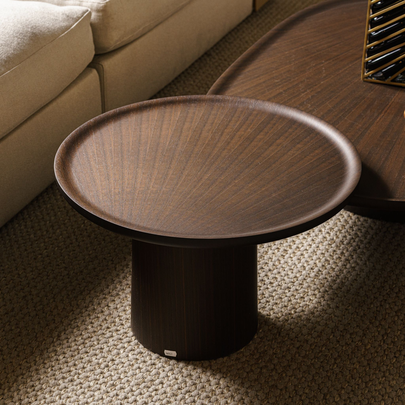 Molteni&C Журнальный столик Louisa LTV2 Eucaliptus от Molteni & C — в интерьере