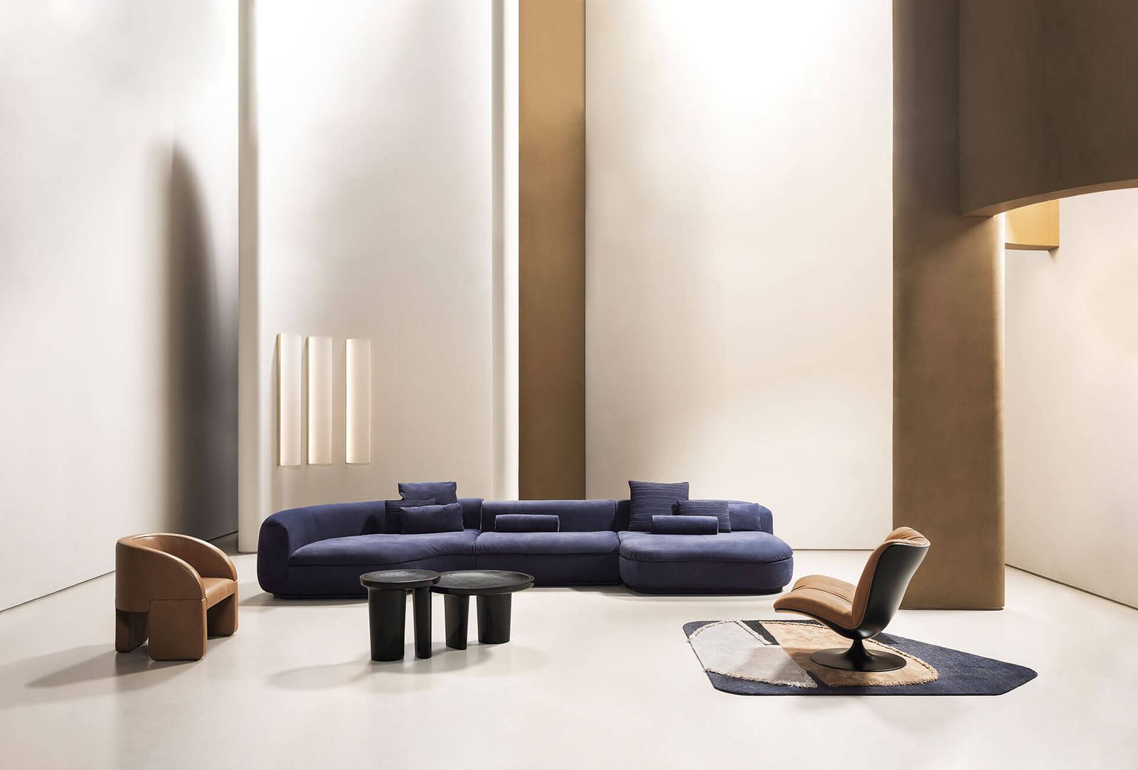 Baxter Диван Piaf beige от Baxter — в интерьере