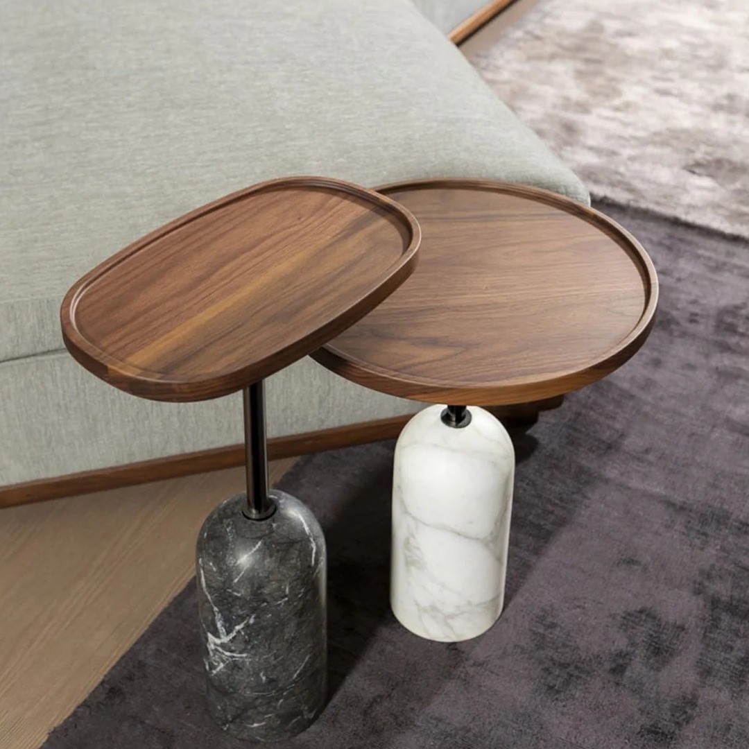 Porada Журнальный столик Ekero Oval от Porada — в интерьере