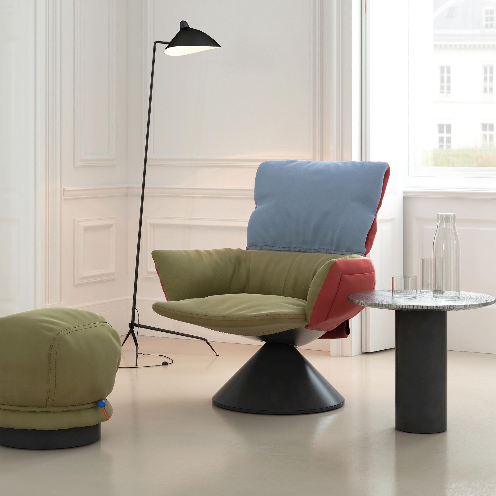Cappellini Кресло Lud’o Lounge от Cappellini — в интерьере