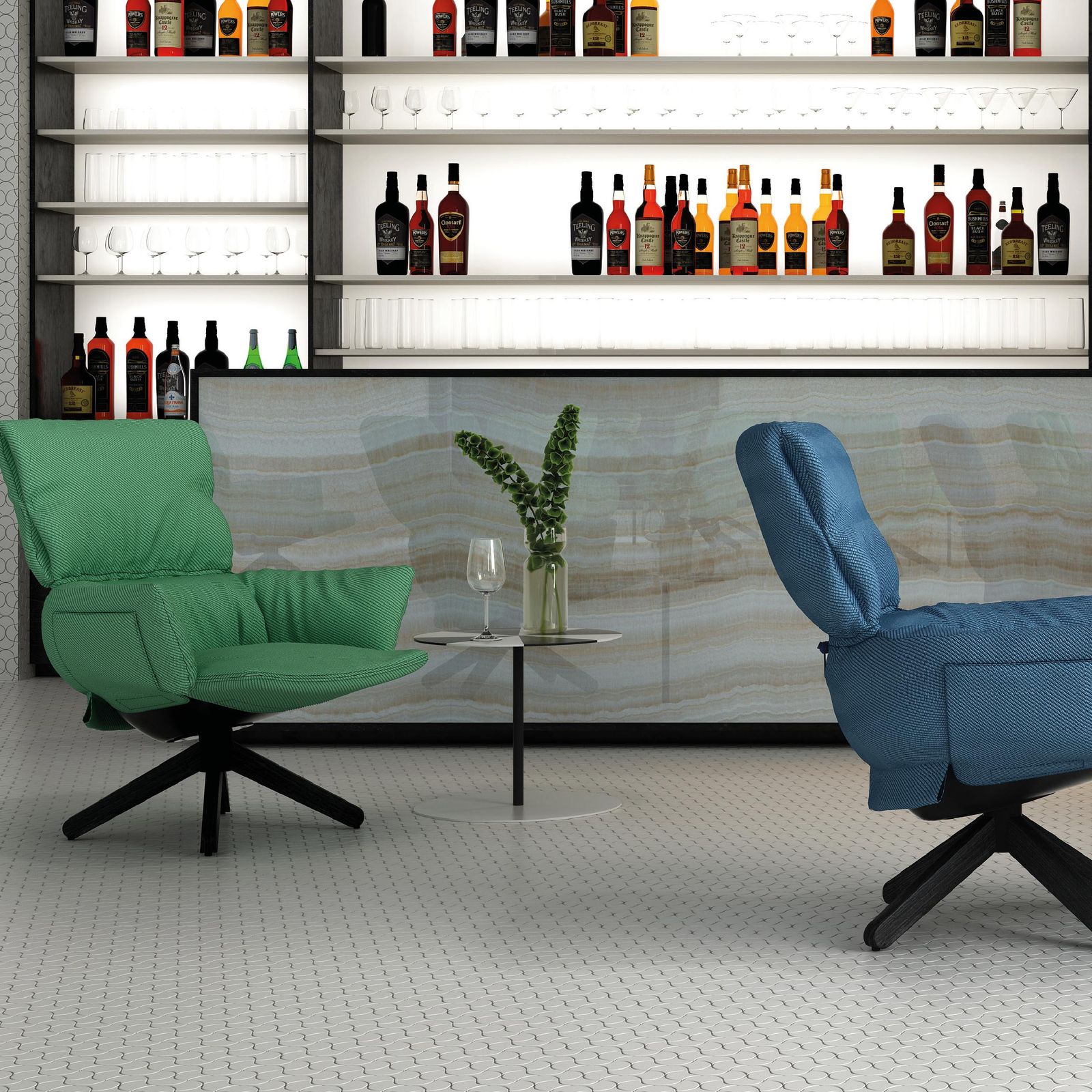 Cappellini Кресло Lud’o Lounge от Cappellini — в интерьере