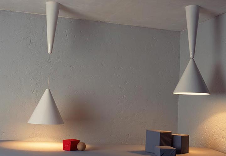 Flos Подвесной светильник Diabolo bianco от Flos — в интерьере