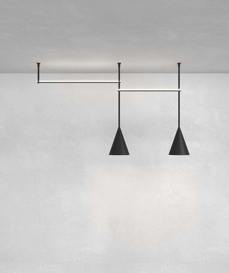 Flos Люстра INFRA от Flos — в интерьере