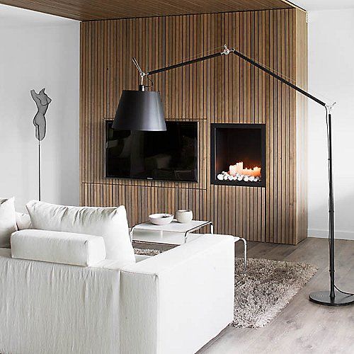 Artemide Торшер Tolomeo Mega black от Artemide — в интерьере