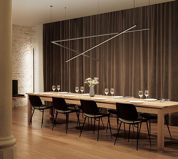 Vibia Подвесной светильник Sticks 7338 от Vibia — в интерьере