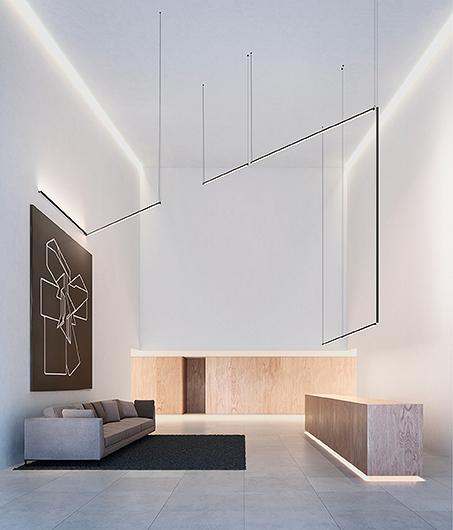Vibia Подвесной светильник Sticks 7338 от Vibia — в интерьере