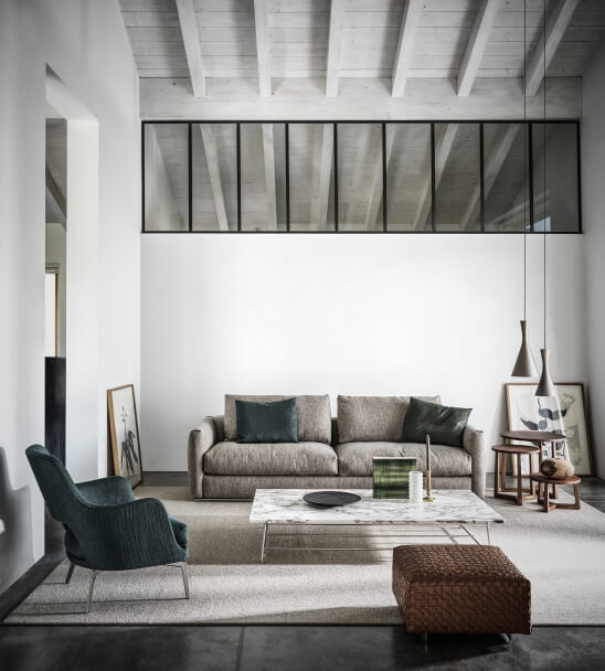 Flexform Диван Asolo от Flexform — в интерьере