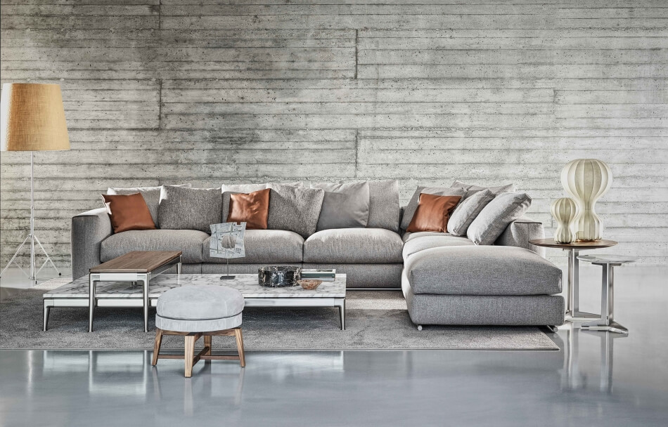 Flexform Диван Asolo от Flexform — в интерьере