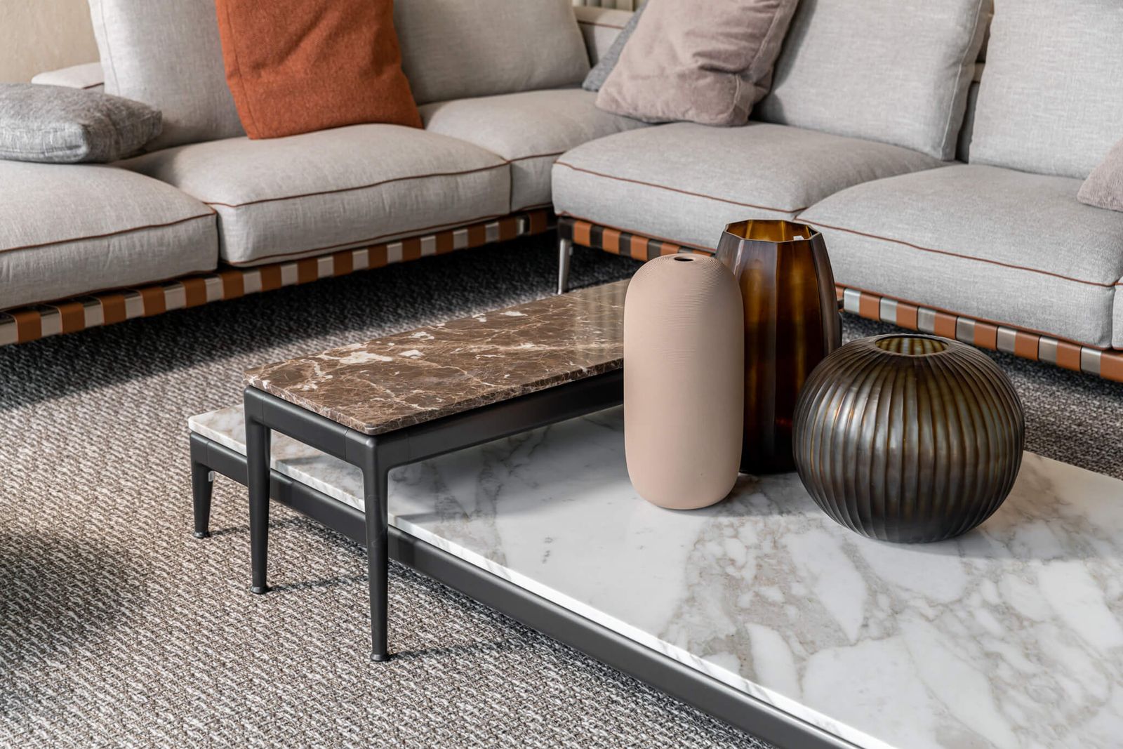 Flexform Диван Gregory угловой от Flexform — в интерьере