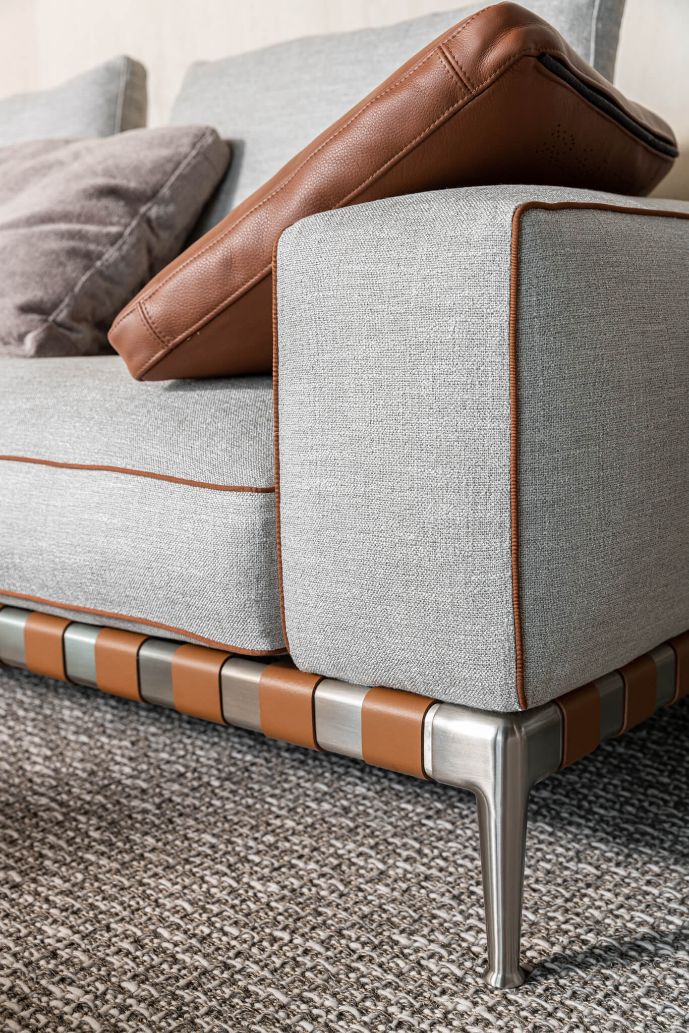 Flexform Диван Gregory угловой от Flexform — в интерьере