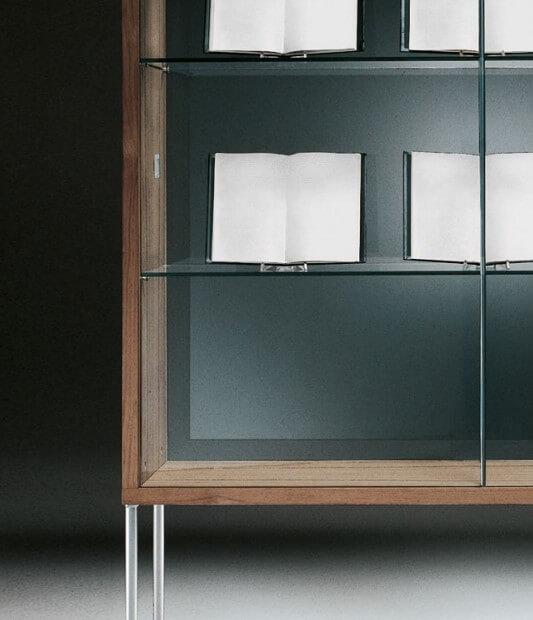 Flexform Витрина Moka от Flexform — в интерьере