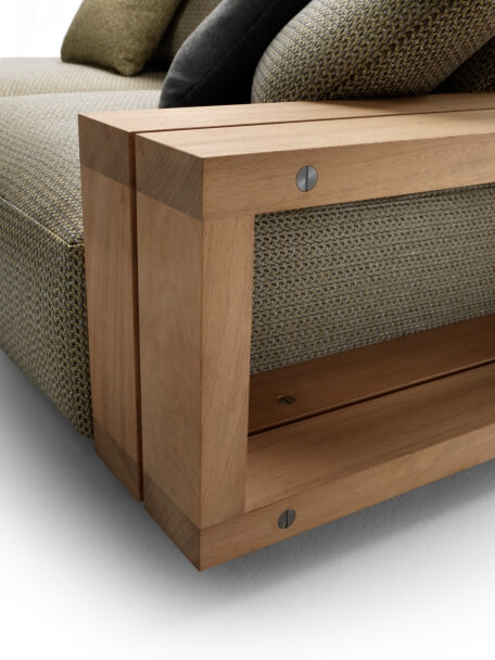 Flexform Уличный диван Grandemare Outdoor от Flexform — в интерьере