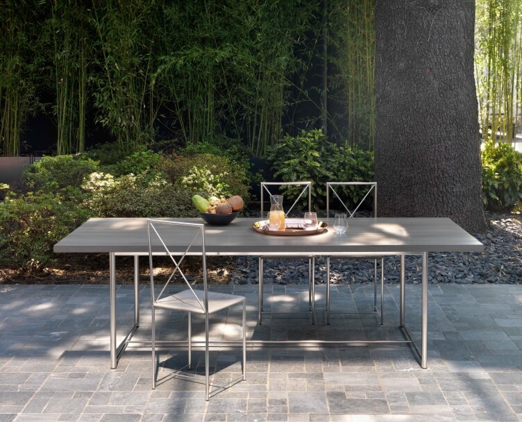 Flexform Уличный стол Levante Outdoor от Flexform — в интерьере