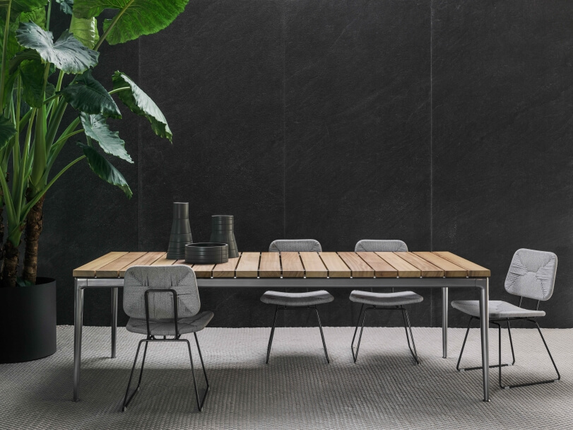 Flexform Уличный стол Pico Outdoor от Flexform — в интерьере