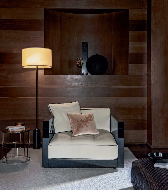 Flexform Кресло Lucien от Flexform — в интерьере
