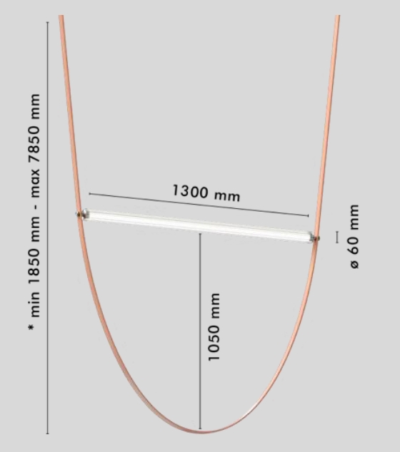 Flos Люстра Wireline от Flos — в интерьере