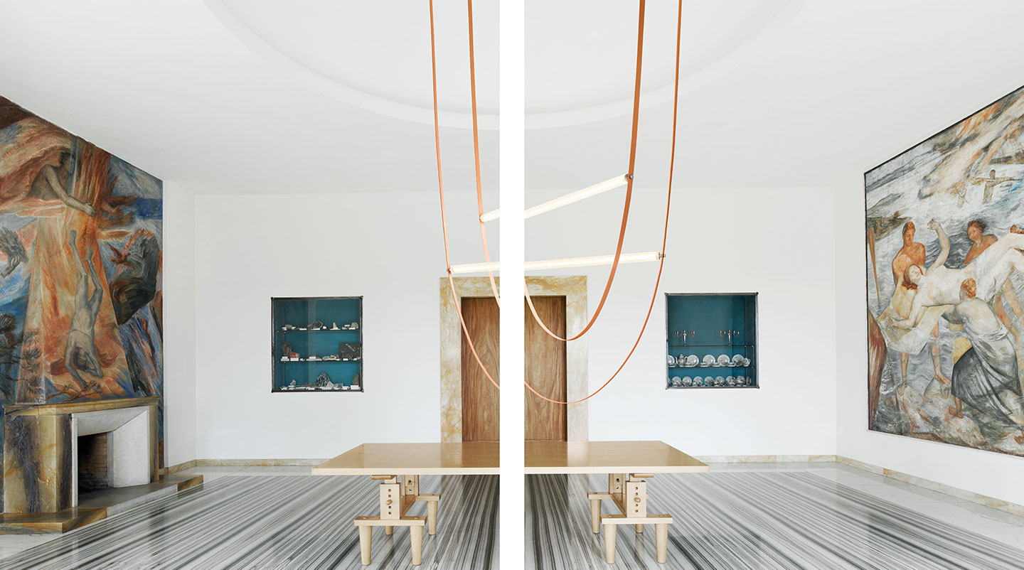 Flos Люстра Wireline от Flos — в интерьере