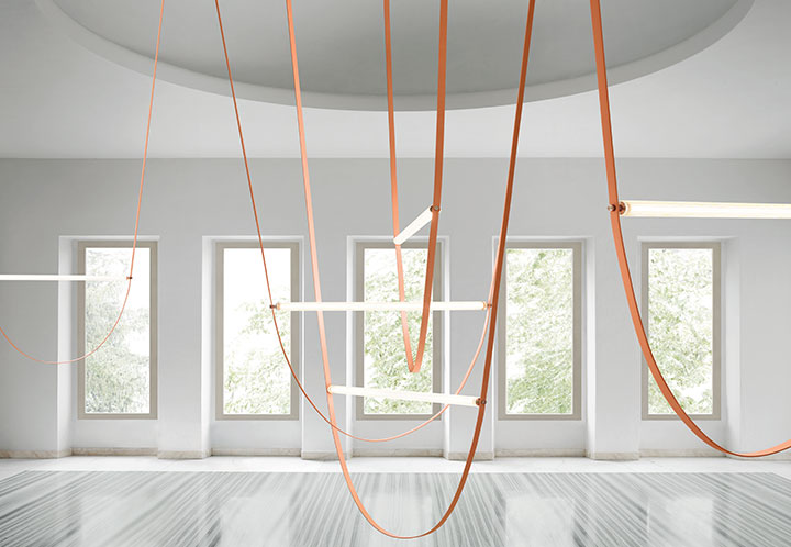 Flos Люстра Wireline от Flos — в интерьере