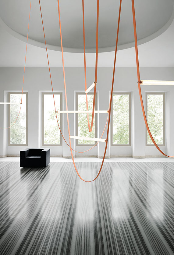 Flos Люстра Wireline от Flos — в интерьере