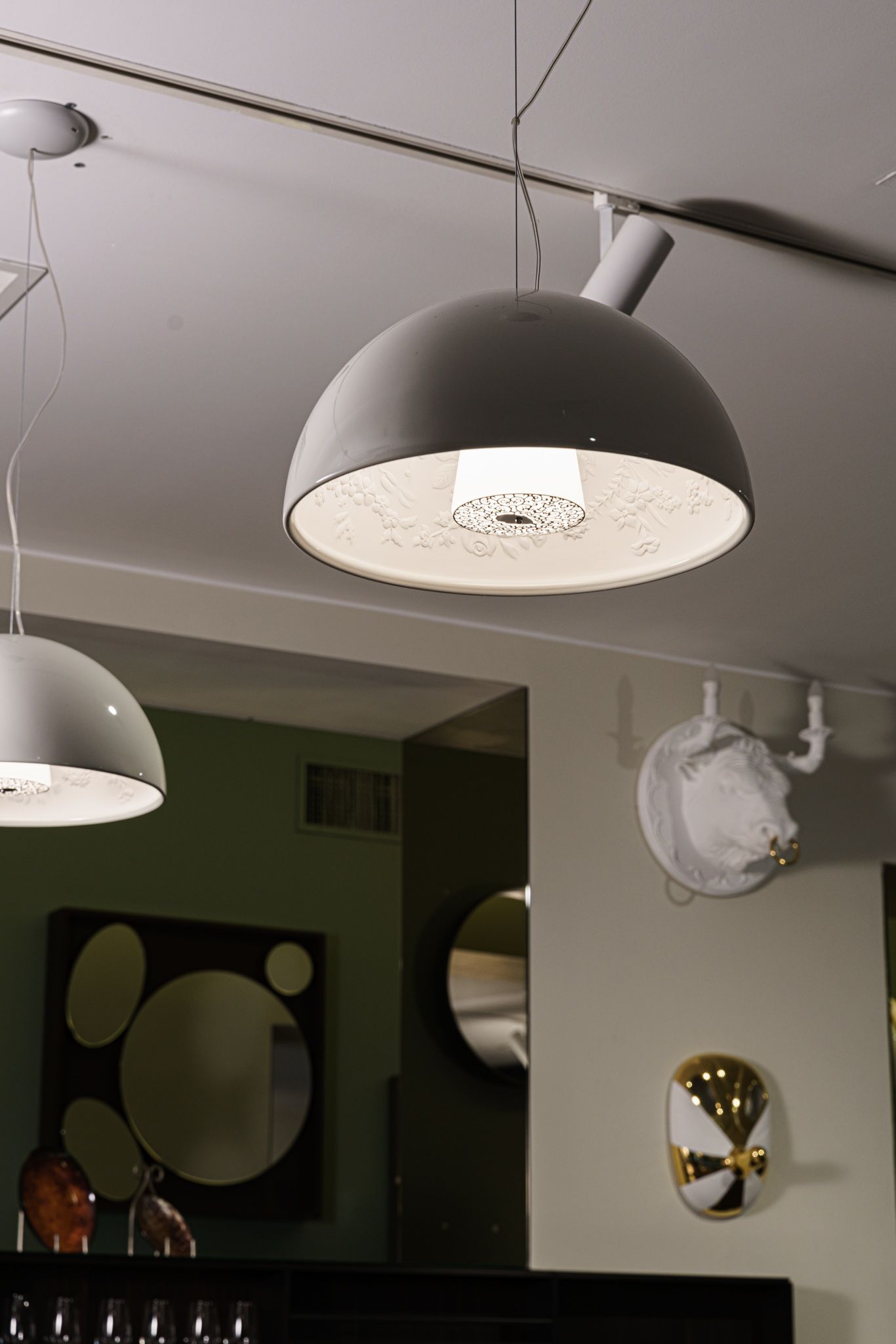 Flos Подвесной светильник Skygarden Small white от Flos — в интерьере