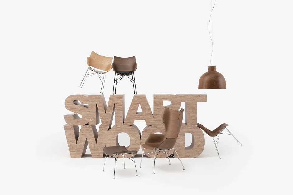 Kartell Стул Q/Wood от Kartell